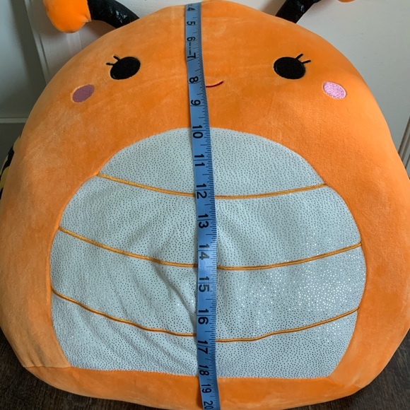 SQUISHMALLOWS MONY THE MONARCH BUTTERFLY XL RARE LIMITED EDITION NEW WITH TAGS - Picture 6 of 14